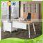YS-SED01 Top Quality Modern Design Luxury Wood Executive Office Desk Supervisor Office-metal Frame Middle Executive Desk