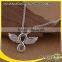 Mens Silver Necklace Cheap Angel 925 Wing Pendant