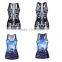Women 3D Sky Graphic Printed Top Summer T-shirt Vest Camisole Tops