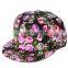 New Design Flower Snapback Cap And Hat In Bulk