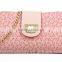 New style lady bag preppy style cow leather messenger bag women