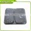 Two divided aluminum foil container