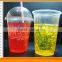 PET Clear Canned Food Use Biodegradable Plastic Cup 16oz