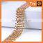 Fancy rhinestone chain crystal rhinestone cup chain for shoe decoration