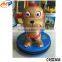 Animal bumper car kiddie riding game