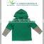 Kids 2 Colors Sleeve Raglan T-shirt with Hood