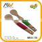 NEW DESIGN WOODEN SALAD SLOTTED SPOON WITH SILICONE CASE