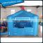 Inflatable Blue Booth For Event, Cube Booth