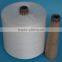 Manufacturer directly wholesale 52/2 semi-dull 100% polyester yarn in plastic or paper cone for knitting and weaving