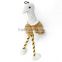 Plush Bird Animal Dog Toy Durable String Rope Dog Toy