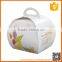 Food Grade Paper Cup Cake Box With Handle