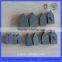 YG6, YG8 Cemented Carbide Brazed Tips C125, C120,C116 Sintered