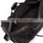 wholesale custom Quilted nylon black gym bag