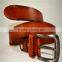 Unsex High Quality 100% Genuine Cowhide Leather With Braid Loop Belts