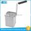 2016 hot sale quality assured pasta cooker deep fry square pasta basket