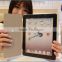 leather case and back case for ipad 2 3 4 folding Magnetic Leather with Sleep/Wake up function multi colors