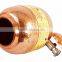 IndianArtVilla Pure Copper Water Storage Pot Tank With Tap 4000 ML - Storage Water Home Hotel Garden Kitchen Benefit Yoga