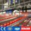 Tailored Plastic Roll Goods Storage Rack Gravity Pallet Flow Racking