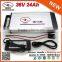 Smart Aluminum E-bike Battery Case 36V 20Ah 1000W Battery with 2A Charger + 30A BMS