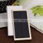 2016 New solar power bank 10000MAH solar charger powerbank for all phone