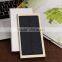Real 10000mah high efficiency charger solar power bank for cellphone