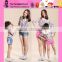 2015 Latest Korean Style Family Dress Mommy Daughter Summer Cheaper Casual Women Dress Model