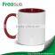 Sunmeta ceramic 11oz sublimation coated heat press sublimation mug(SKB-06)