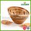 High Quality Hot Selling Bamboo Bowl Set, Bamboo Salad Bowl Set Wholesale