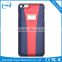 New Products Luxury Back Case Racing Strap Leather Case Cover For Apple iPhone 6 6S Plus 2016