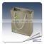 High end free shipping cost paper shopping bags with custom logo design printed