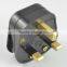 Hot sale electrical plugs malaysia power cord plug 13A Fuse copper