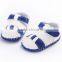 soft sole leather baby summer sandals Non slip ventilation