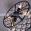 Scandinavian Classical Style Round Metal Floor Lamp