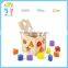 Wooden educational toys construction set puzzle design kids toys free sample