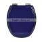 Deep blue high quality fashion toilet seat