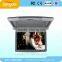 15.5Inch 12V Flip Down TFT LED Car Monitor With MP5 Player Car Roof Mount Monitor 16:9