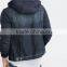 Men's Denim Fleece Hooded denim jeans Jacket fleece lined denim jacket (LOTJ275)