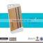 Fast delivery Colorful Qualified PC plating case for iphone 6, electroplating wood bamboo mobile phone case for iPhone 6plus