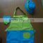 Brightly colored kids garden tool set apron