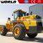 5ton rated load Shangchai C6121 W156 3m3 bucket small wheel loader for sale