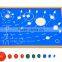 Wooden Baby Toy Montessori Puzzle Map Nine Stars in Solar System