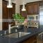 High Quality Black Artificial Quartz Kitchen Countertop