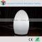 egg shape led lamp/wireless remote control 16 color change led lamp