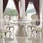 B504 High Back Silver Modern PU Leather Dining Chair