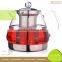 Best Sale Elegant High Quality Handcrafted Glass Tea Pot Borosilicate