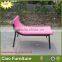 Outdoor pool side UV resistance rattan chaise lounge chair