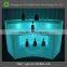 led color changing bar counter and table for party event