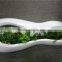 Home and outdoor decoration synthetic cheap 2m x 1m artificial vertical green grass wall E08 04C06