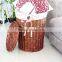 Restoring ancient wicker laundry basket cabinet