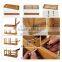 2 Tier Natural Bamboo Shoe Rack for Home Decoration
